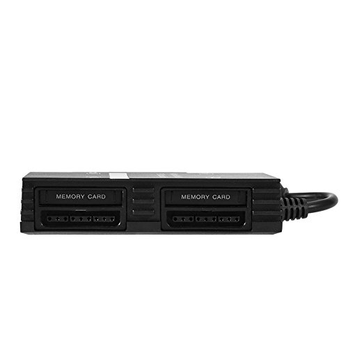 Image of Multitap for PS2, 4 Player Multi-Tap Adapter Connector with 4 Memory Slots for Playstation 2