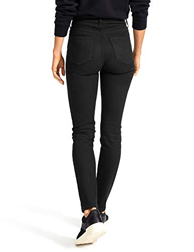 Demon&Hunter 617 Series Women Jeans High Waisted Slim Ladies Black Pant Plus2