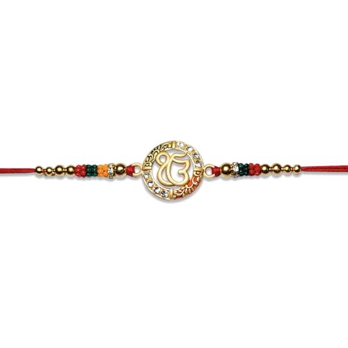 SRSWAMI Pack of 1 Ek Onkar Rakhi Raksha Bandhan Rakhi,Rakhi Thread, Rakhi for Sister, Raksha Bandha Gift for Your Brother, Rakhi Bracelet for Loving Sibling,Rakhi for Brother Bhaiya SRSWAMI Pack of 1 Ek Onkar Rakhi Raksha Bandhan Rakhi,Rakhi Thread, Rakhi for Sister, Raksha Bandha Gift for Your Brother, Rakhi Bracelet for Loving Sibling,Rakhi for Brother Bhaiya
