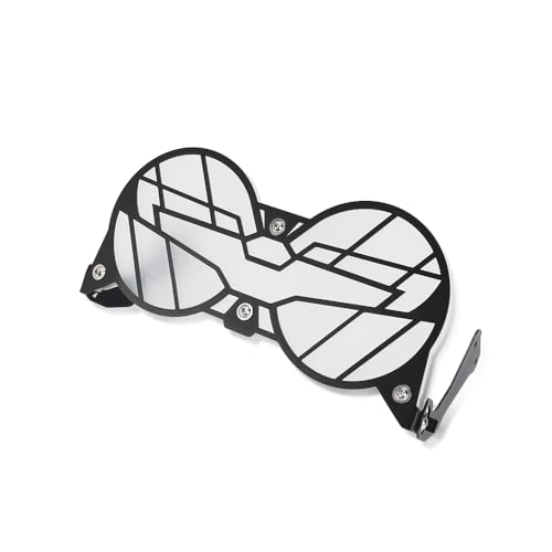 Couvercle de calandre Moto Guzzi V85TT protection phare en acier - 4