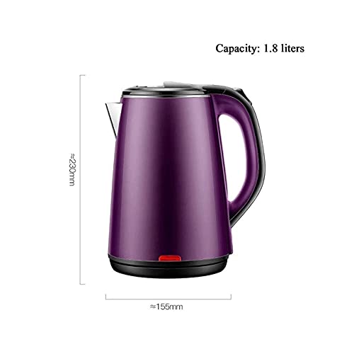 Hervidor eléctrico acero inoxidable 1.8L 1500W miniatura 3