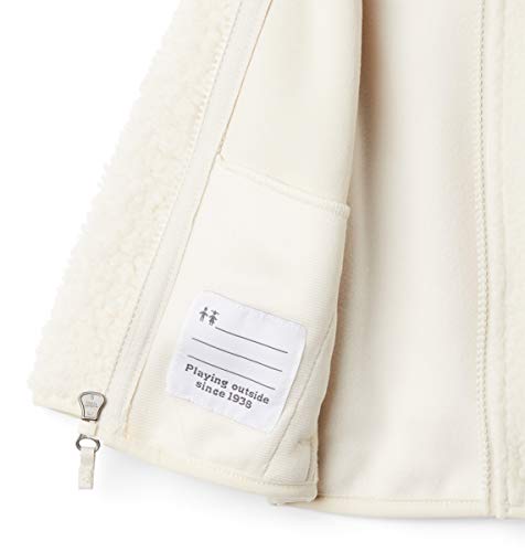 Columbia Toddler Boys Foxy Baby Sherpa Full Zip, Chalk, 2T #TOP5