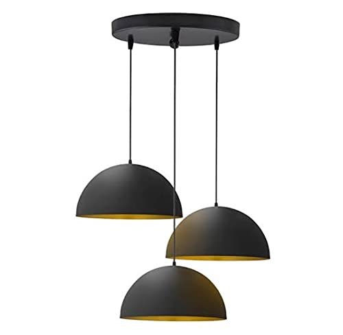 Mylights Retro Üçlü Metal Sarkıt Avize Rustik Avize