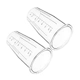 Photo Gallery sewacc 2 tazze di ricambio per - parti di tazze di miscelazione in plastica da 650 ml con scala di misurazione per frullatori e macchine per la spremitura e la miscelazione Photo Gallery sewacc 2 tazze di ricambio per - parti di tazze di miscelazione in plastica da 650 ml con scala di misurazione per frullatori e macchine per la spremitura e la miscelazione