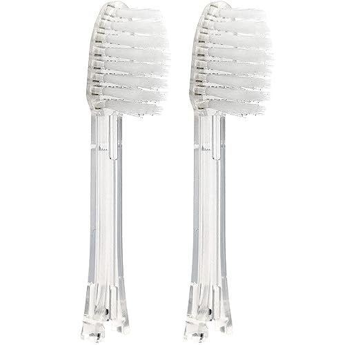IONPA Regular Replacement Brush Head - Clear, 2pcs/Pack, IONIC KISS You, hyG