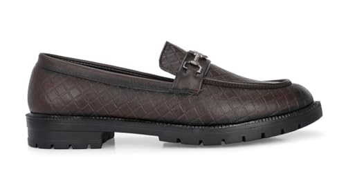 MACTREE PU Leather Latest Loafers Shoes for Men