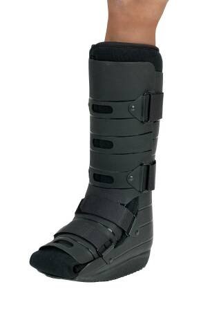 Ankle Walker Boot Medium Hook and Loop Closure Left or Right Foot - 1 Each