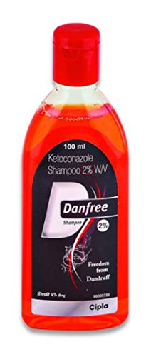 Danfree 2% - Bottle of 100ml Shampoo with Ketoconazole