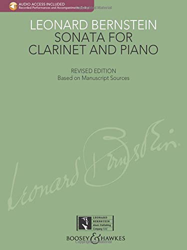 Sonata For Clarinet And Piano With CD Of Performance And Accompaniment New Edition