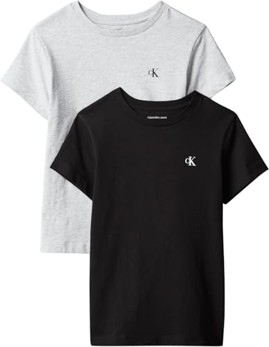 Calvin Klein 2 Pack Slim T-Shirt fille résistant pour peaux sensibles