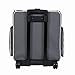 Everything Mary Rolling Scrapbook Storage Tote - Scrapbooking Storage Case for Rings, Paper, Binder, Crafts, Beads, Paper, Scissors - Telescoping Handle with Dual Wheels