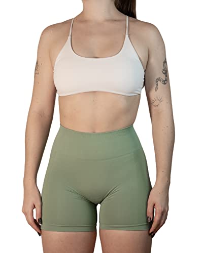 Image of AUROLA Workout Sports Bras Women Athletic Removable Backless Strappy Criss Cross Light Support Gym Fitness Yoga Crop Bra