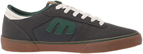 Etnies Men's Windrow Vulc Low Top Skate Shoe, Dark Grey/White/Gum, 8.5 | Image 5