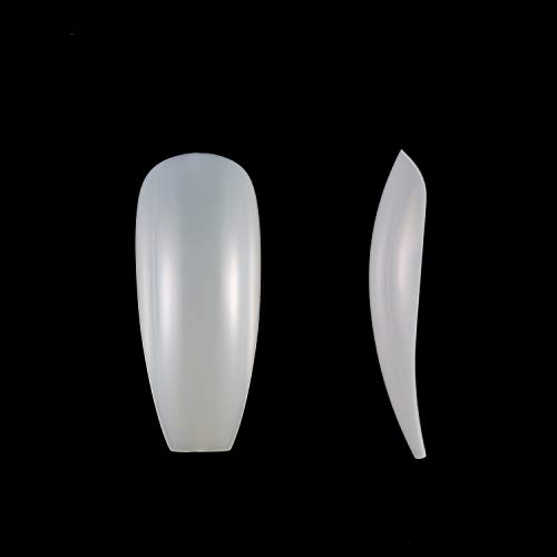 120 Stücke Acryl Nagelspitzen Gefälschte Särge Nagel Vollständige Abdeckung Ballerina Form Nägel 10 Größen Damen… – Bild 3
