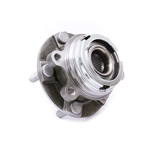 HICKS HA590125 Front Wheel Hub Bearing Assembly Compatible with 03-12 Infiniti FX35 (AWD only), 03-08 Infiniti FX45 (AWD only), 14-20 Infiniti Q50 (AWD only)
