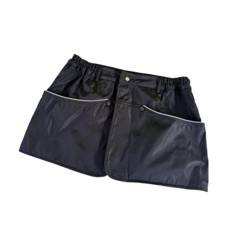 AWHAO Hundetraining Schürze mit Taschen wasserfeste robuste Hunde Handler Kleidung, Black M