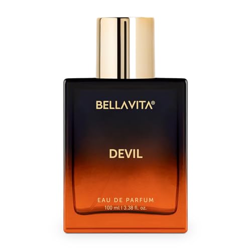 BELLAVITA Devil EDP 100ml | Long Lasting Perfume for Men and Women | Gourmand, Cedar, Vanilla and Musk | Spicy Fragrance Unisex Perfume