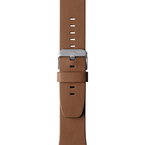 Belkin F8W732btC01 Classic Leather Band for Apple Watch Series 4, 3, 2, 1, /44 mm, Tan, 42 mm