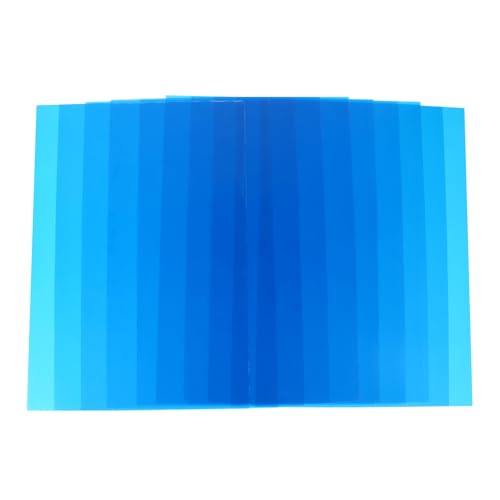 Image of SHINEOFI 10pcs Blue Gel Light Filter Sheets 30x21cm Color Correction Film for Photography Studio Lighting and Video Flash Equipment