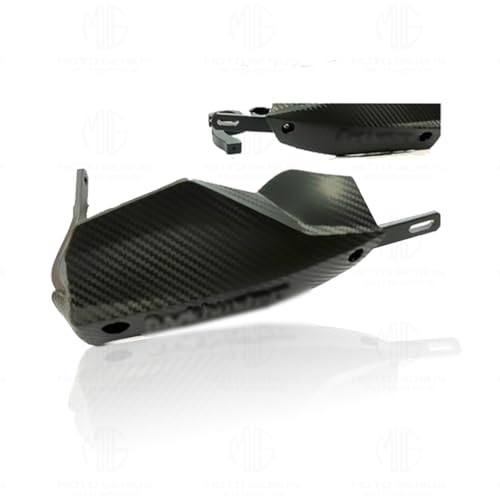 MOTO GENIUS Universal Bike Hand Guards Protectors | Made for Hand Safety While Riding All Motorcycle - (Black) - Image 6