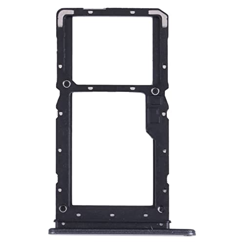 Compatible con Lenovo Tab P11 TB-J606 TB-J606F TB-J606N Carro Bandeja Soporte Adaptador SLOT Porta tarjeta Carro para Tarjeta SIM + Compartimento Memoria Micro SD (Negro)