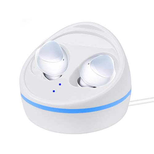 COSOOS Smart Charging Station Dock Cradle for Galaxy Buds, reemplazo de la Caja de Carga, estación de Acoplamiento de Auriculares Compatible con Samsung Galaxy Buds (Blanco)