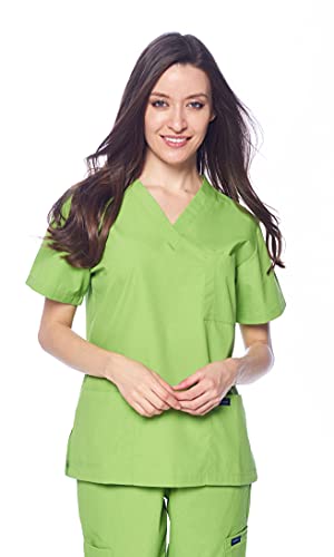 Image of Dagacci Scrubs Medical Uniform Women and Men Scrubs Shirts and Tops
