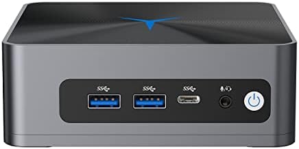 YLIMPC M3 i7 Mini PC, Intel i7 10810U 10th Gen 6-Core Processor up to 4.9GHz, 16GB RAM 500GB SSD Windows 11 Pro Small Desktop Computer with 2.5Gbps LAN/Bluetooth 5.0/WiFi/HDMI/DP/4K UHD Graphics