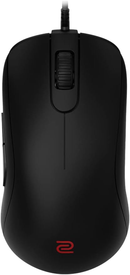 BenQ ZOWIE S2-C Symmetrical Gaming Mouse | Professional Esports Performance | Driverless | Paracord Cable | Revisioned C-Features | Matte Black | Small Size