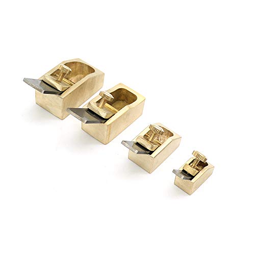 Geigenbauwerkzeug, Flachhobel, Handhobel, Holzbearbeitungshobel für Violinenhobel (1 Set/4 Stück)