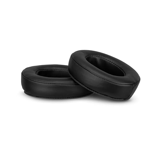 Image of Replacement Earpads for Sennheiser Momentum 3 Wireless Headphones. Soft PU Leather, Memory Foam for Extra Comfort, Easy Installation Cushion Ear Pads, by Brainwavz (Black)