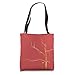 Kintsugi Red Tote Bag