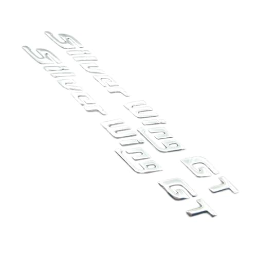 Autocollants de carrosserie moto pour rénover l'insigne usé de votre Silver Wing GT