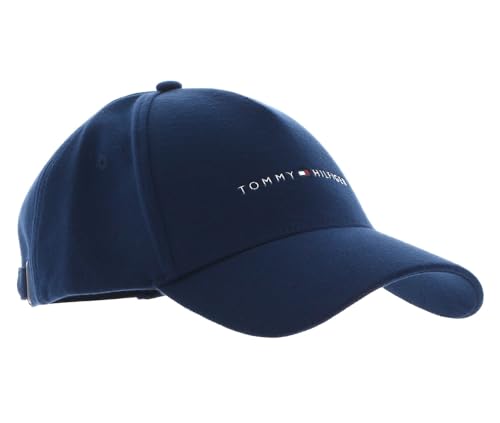 Tommy Hilfiger Herren Cap TH Downtown Jersey Basecap, Blau (Space Blue),...