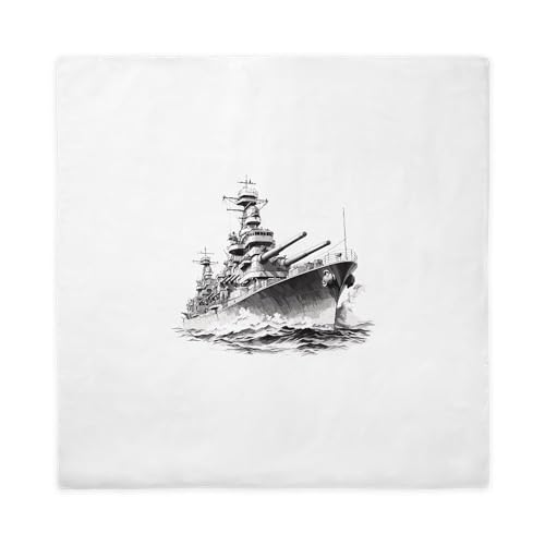 CafePress German Battleships of WW2 Navy T Queen Duvet Cover, Printed Comforter Cover, Unique Bedding