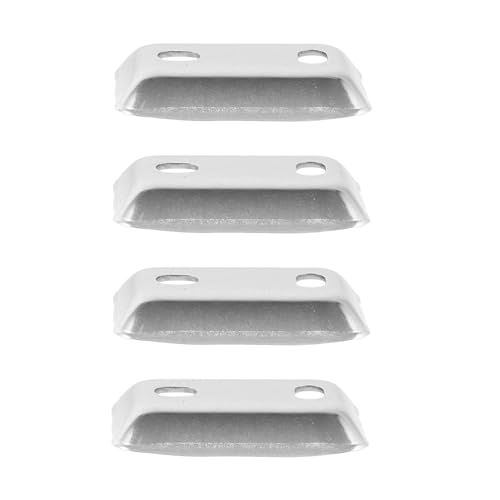 Cabilock 4 Piezas Kit de Montaje para Toalleros de Baño y Portarrollos de Papel Higiénico, Acero Inoxidable Plata, Acabado Liso y Capacidad de Carga, para Ducha y Baño