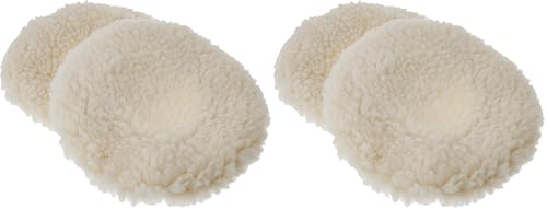 Image of WEN 7A345 7-Inch Synthetic Wool Polishing Bonnets, Two Pack (Pack of 2)