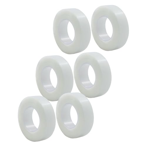 Homoyoyo 6 rollos Cintas Transparentes Adhesivas para Párpados de Tiras Invisibles para Doble Párpado Herramienta de Maquillaje Transpirable y Resistente al Agua