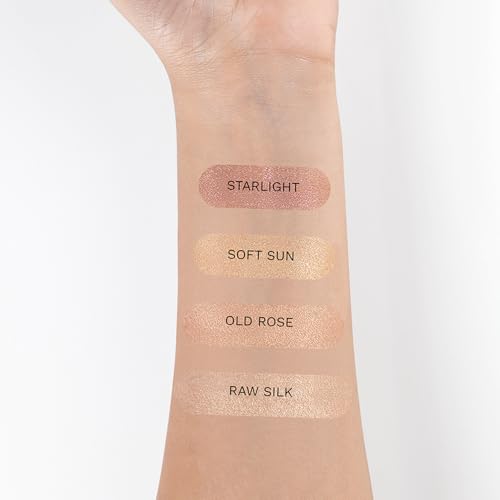 Image of PAC Killer Glow Powder Highlighter Old Rose | Micro Pearls | Rose Gold Luminous HD Shine