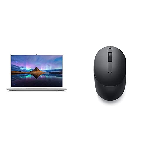 Image of Dell Inspiron 7400 14.5 QHD+ IPS Anti Glare Display 11th Gen Laptop - Silver + Dell Mobile Pro Wireless Mouse MS5120W - Black - 3yrs Adv. Exc Serv