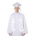 GraduatePro White Sublimation Blank Graduation Stole Sash 72 Inches Long