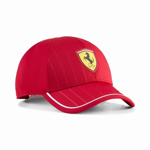 PUMA Scuderia Ferrari F1 Gorra Infantil del Equipo 2025 - Rojo - Talla Única