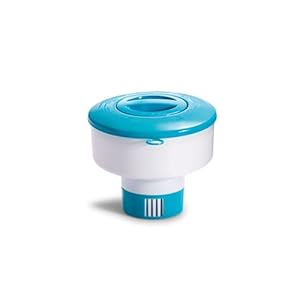 Intex Floating Chemical Dosierschwimmer – Poolzubehör – Chlorspender – 17,8 cm, 29041, Blau