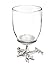 Godinger Airplane Base Wine Glass, 1.00Lx1.00Wx1.00H