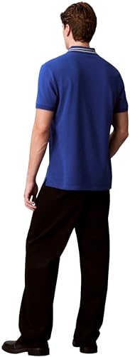 Miniatura 3 de Calvin Klein SS Monogram Pique Tipped Polo Lv04rc276g Polos Hombre (Pack de 1)