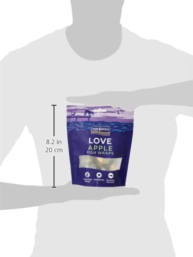 Fish4Dogs Love Apple Fish Wraps, Variety, 0.1 kg - Image 4