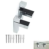 WANLIAN Shelf Brackets Cabinet Brackets 0.94 * 2.55 * 3.22 inch, Wall Brackets for Living Room, Room
