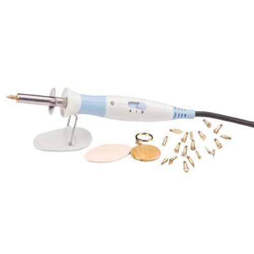 Veka Pyrography Set with branding, 19 Burning Tips Accessories