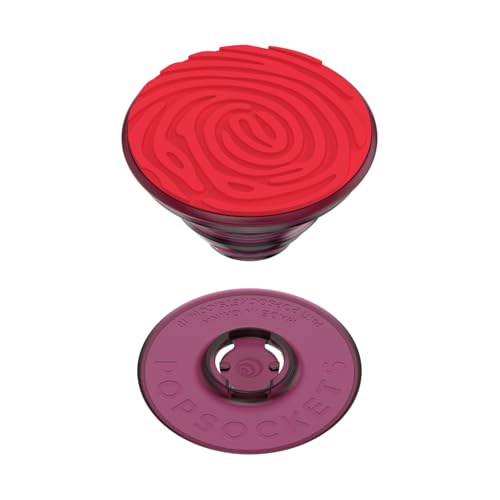 ​​​​PopSockets Phone Grip with Expanding Kickstand, Adhesive Grip, Raised Fingerprint Design - Blanchette Imprint