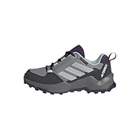 adidas Unisex Kids Terrex Ax4R RAIN.RDY Hiking Shoes Kids, Grey Three/Grey Two/semi Flash Aqua, 5 UK